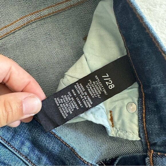 Fashion Nova Bootcut Darkwash High Rise Jeans Women's Size 7/28 - Picture 7 of 7